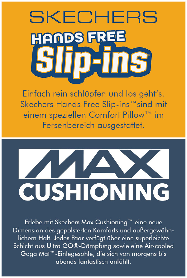 Skechers Slip-Ins + Max Cushioning